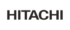 Hitachi logo.