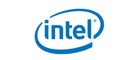 Intel logo.