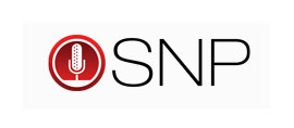 SNP Communications logo.